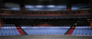A View of the GWL Theater Seating from the Stage