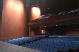 A partial View of GWL Theater Seating from the stage