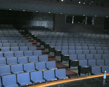partial view of GWL Theater Seating